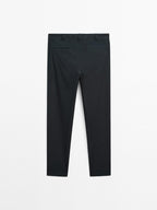 Slim fit trousers