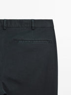 Slim fit trousers