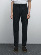 Slim fit trousers