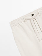 Cotton blend joggers