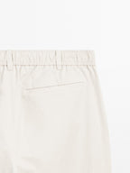 Cotton blend joggers