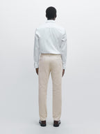 Slim fit corduroy trousers
