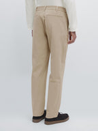 Cotton blend jogger fit trousers