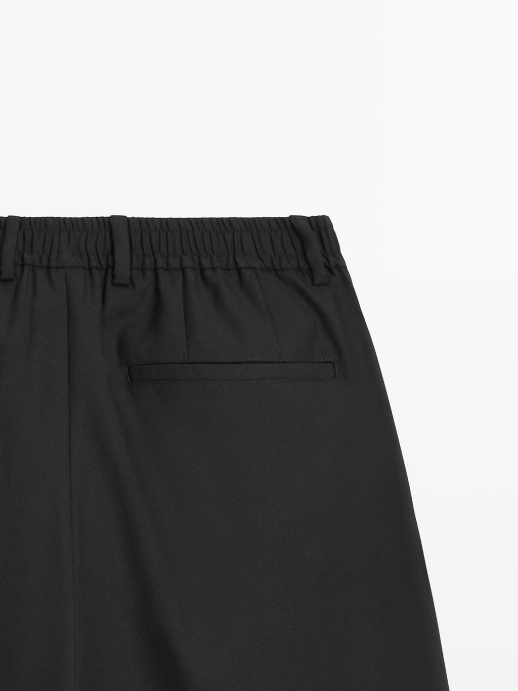 Relaxed fit trousers