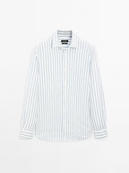 Slim fit 100% cotton shirt