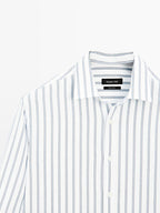 Slim fit 100% cotton shirt