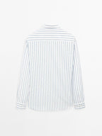 Slim fit 100% cotton shirt