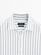 Slim fit 100% cotton shirt