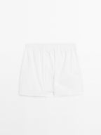 Plain 100% cotton boxers