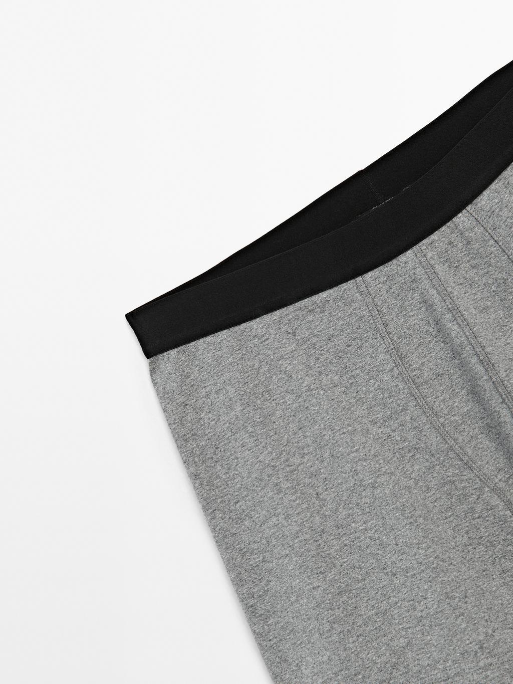 Boxers with black waistband