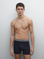 Boxers with a grey waistband