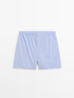 Plain poplin boxers