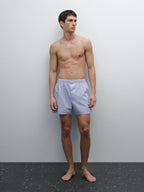 Plain poplin boxers