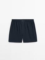 100% cotton poplin boxers