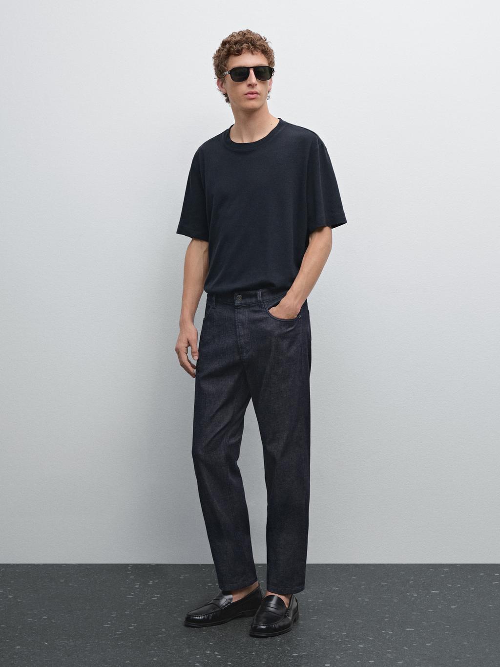 Lightweight slim fit jeans