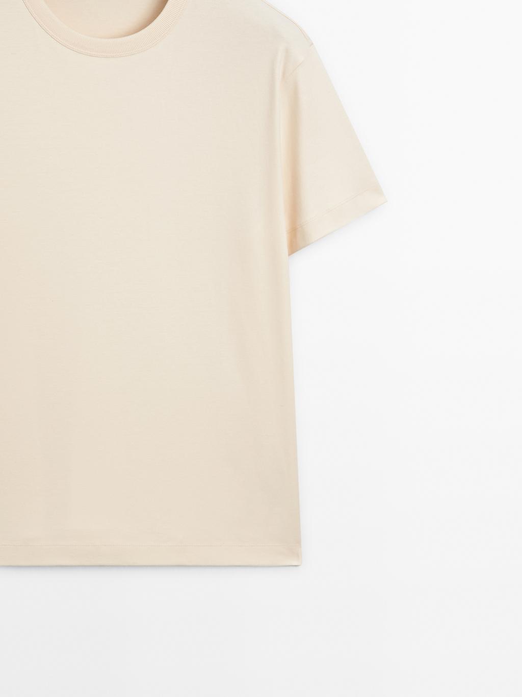 100% cotton short-sleeve T-shirt