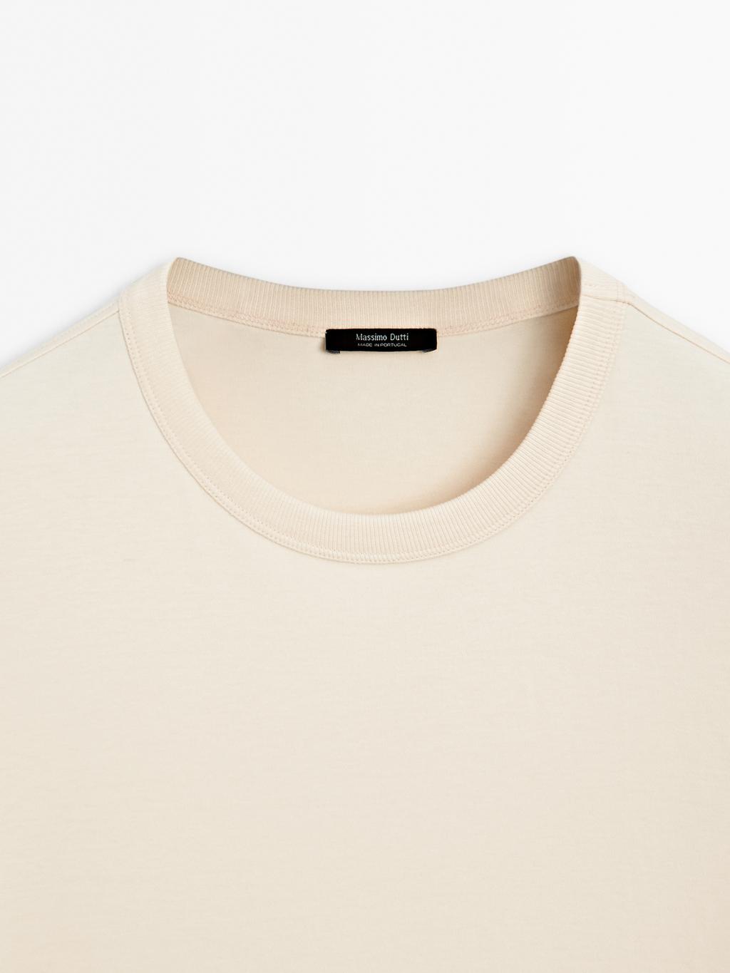 100% cotton short-sleeve T-shirt