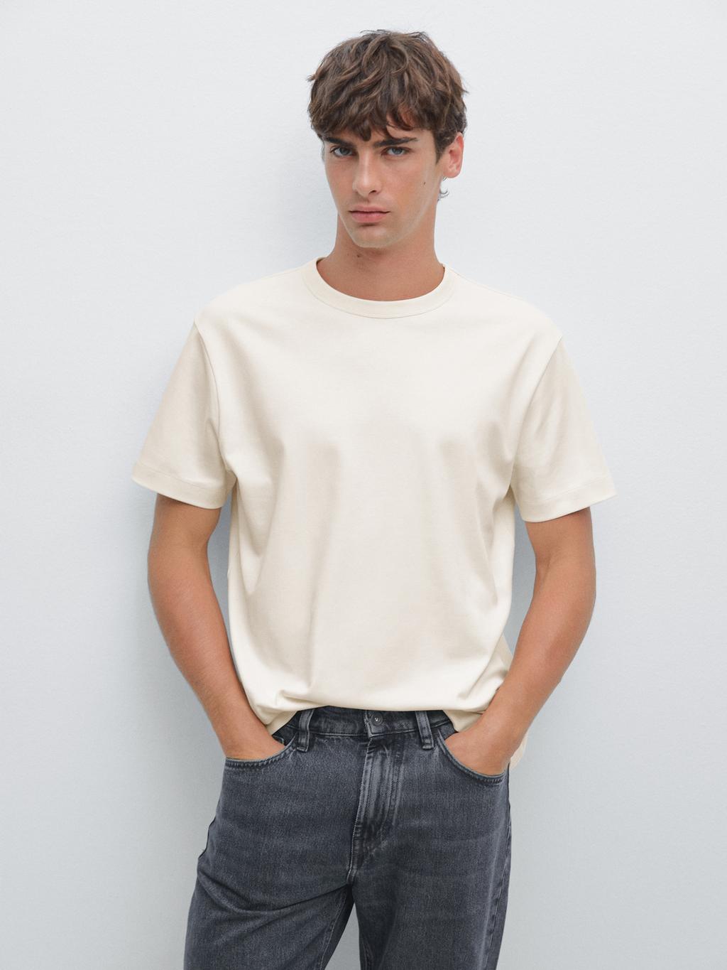 100% cotton short-sleeve T-shirt