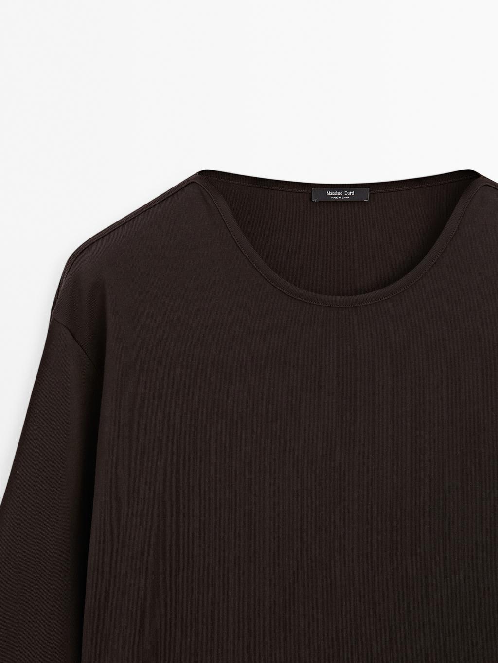 Heavy weight long sleeve T-shirt