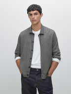 100% cashmere knit cardigan