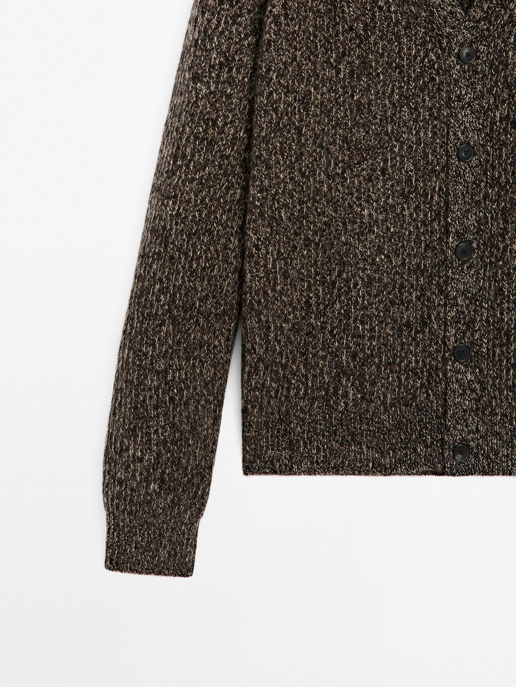 100% cashmere cardigan