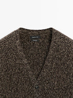 100% cashmere cardigan