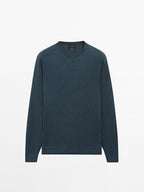 100% linen knit sweater