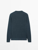 100% linen knit sweater
