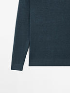 100% linen knit sweater