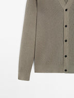 100% cotton knit cardigan