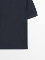 100% cotton short sleeve knit sweater