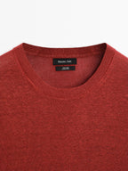 100% linen short sleeve knit T-shirt