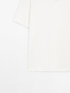 Short sleeve linen blend T-shirt