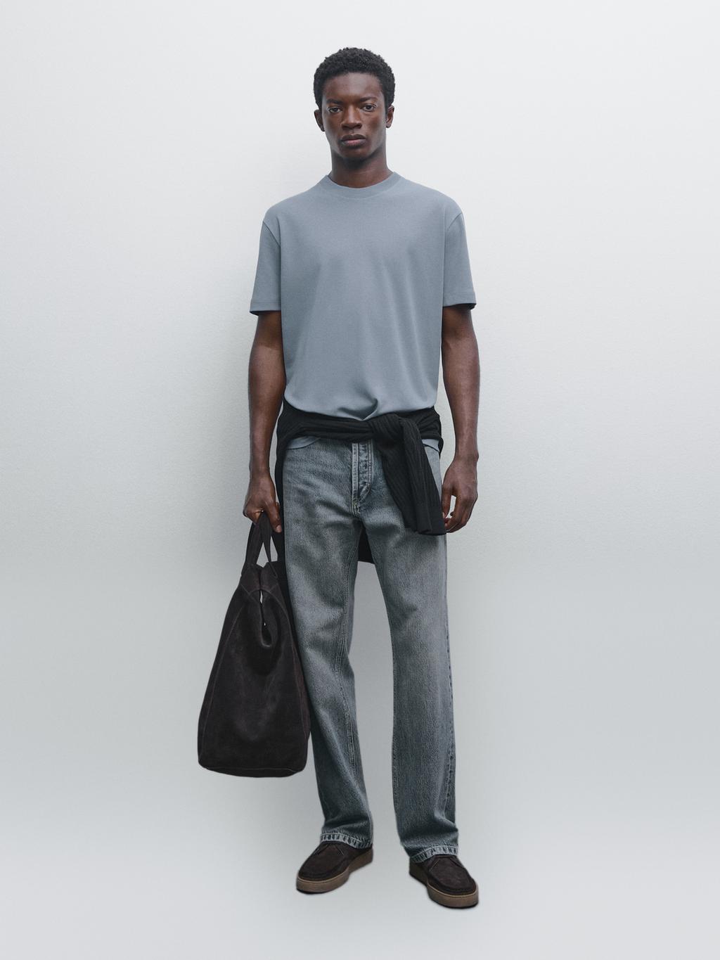 100% cotton medium weight T-shirt