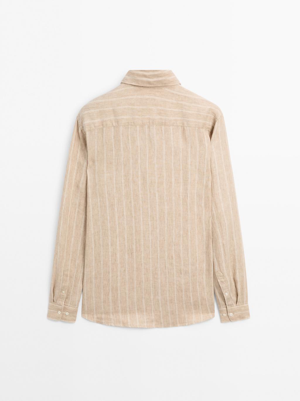 Regular fit double-stripe shirt