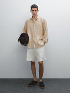 Regular fit double-stripe shirt