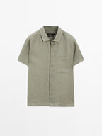 Regular fit short sleeve shirt