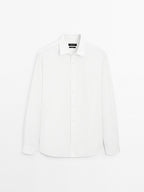 Regular fit poplin shirt