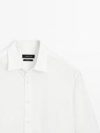 Regular fit poplin shirt