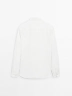 Regular fit poplin shirt