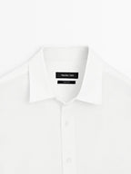 Regular fit poplin shirt