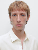 Regular fit linen blend shirt