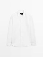 Regular fit textured shirt