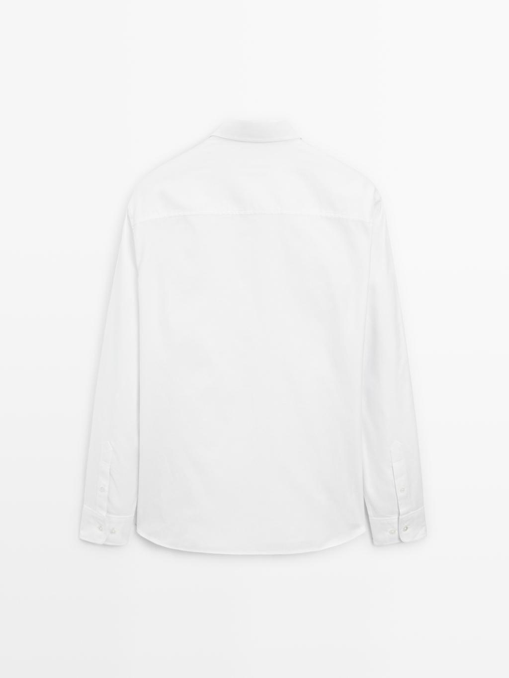 Regular fit textured shirt