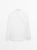 Regular fit textured shirt