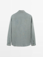 Regular fit shirt with pocket detail