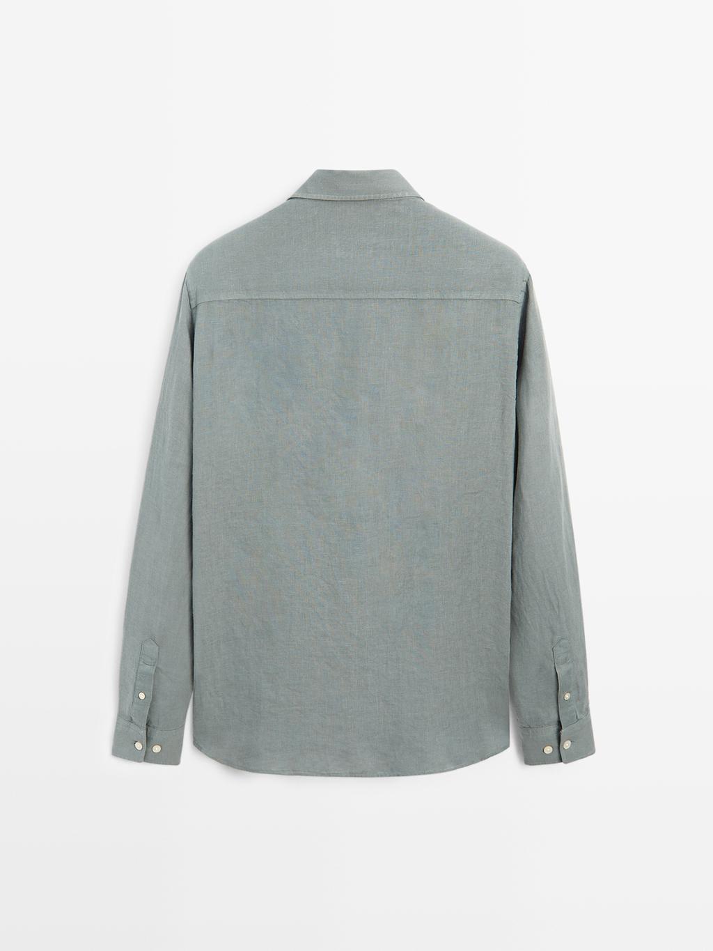 Regular fit shirt with pocket detail