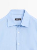 Regular-fit 100% cotton shirt