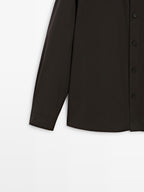 Relaxed fit shirt with pocket