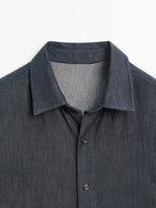 Heavy weight denim shirt